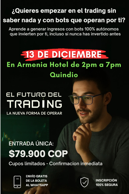 Ticket EL FUTURO DEL TRADING: LA NUEVA FORMA DE OPERAR TEST1