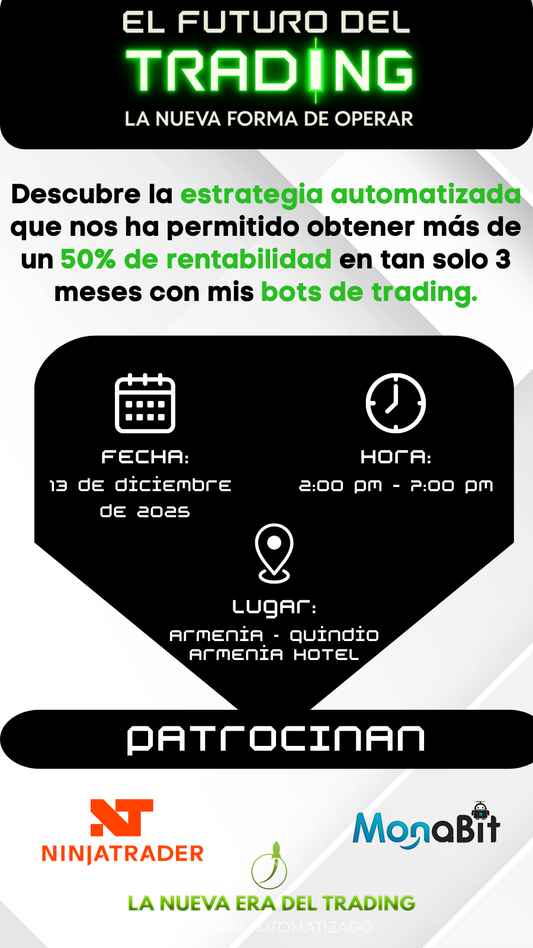 Ticket EL FUTURO DEL TRADING: LA NUEVA FORMA DE OPERAR